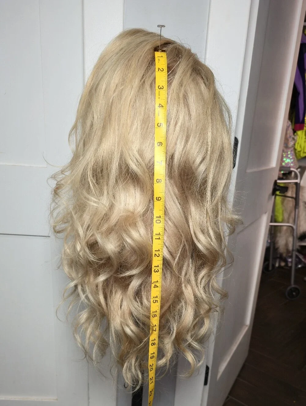 Custom Beige Blonde Human Hair full 13x6 HD lace frontal